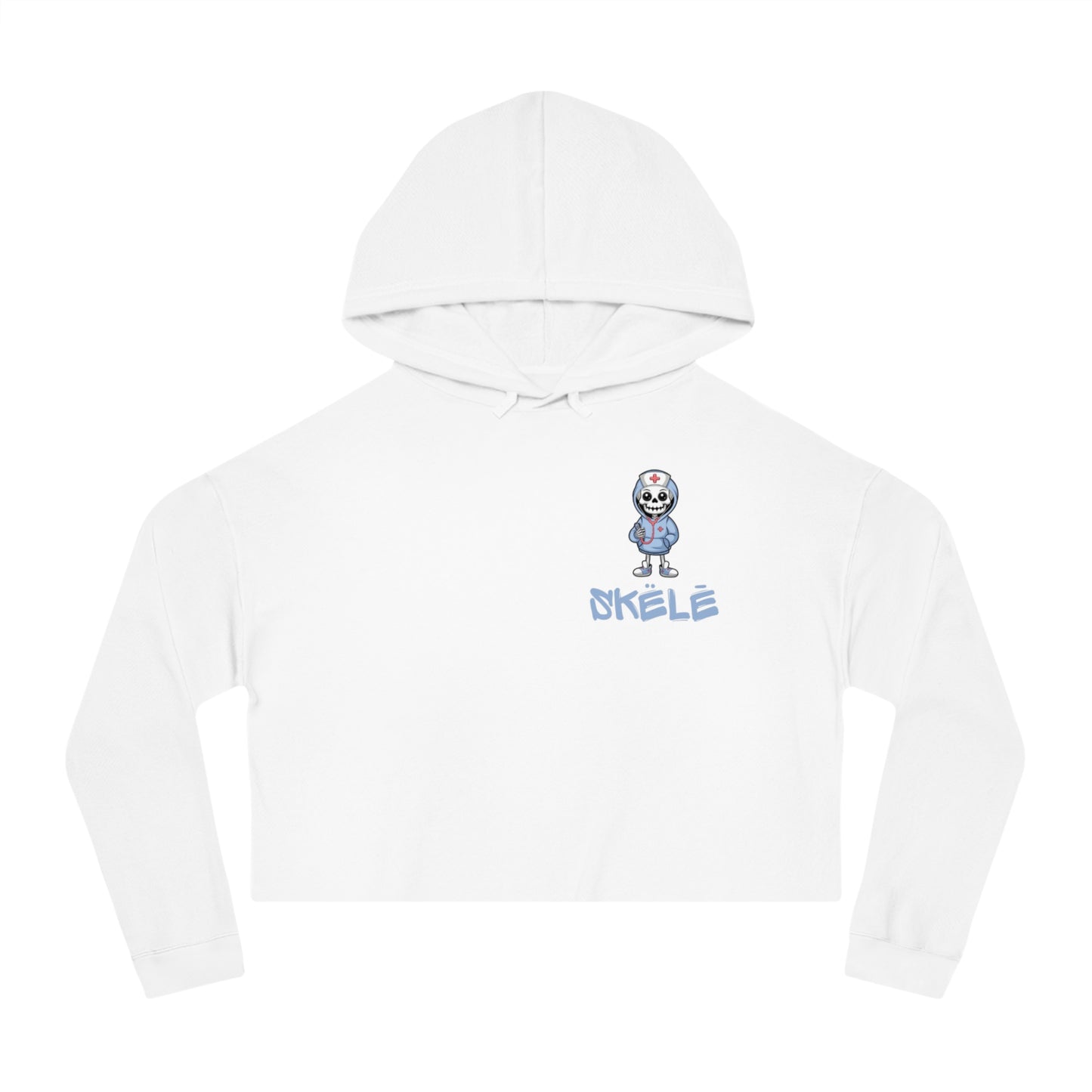 SKëLē Cropped Nurse Hoodie