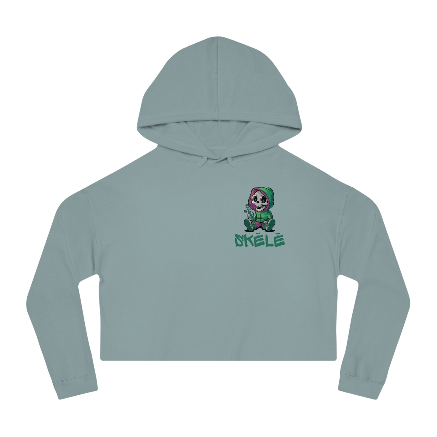 SKëLē Cropped Wax Bong Hoodie