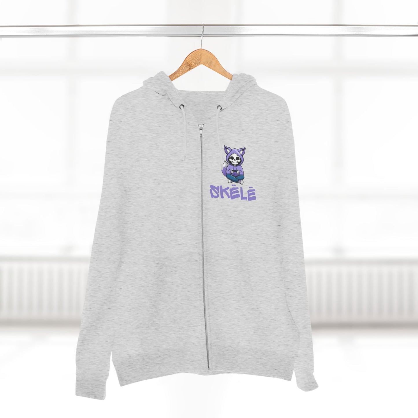 SKëLē Unisex Zip-Up Gamer Hoodie