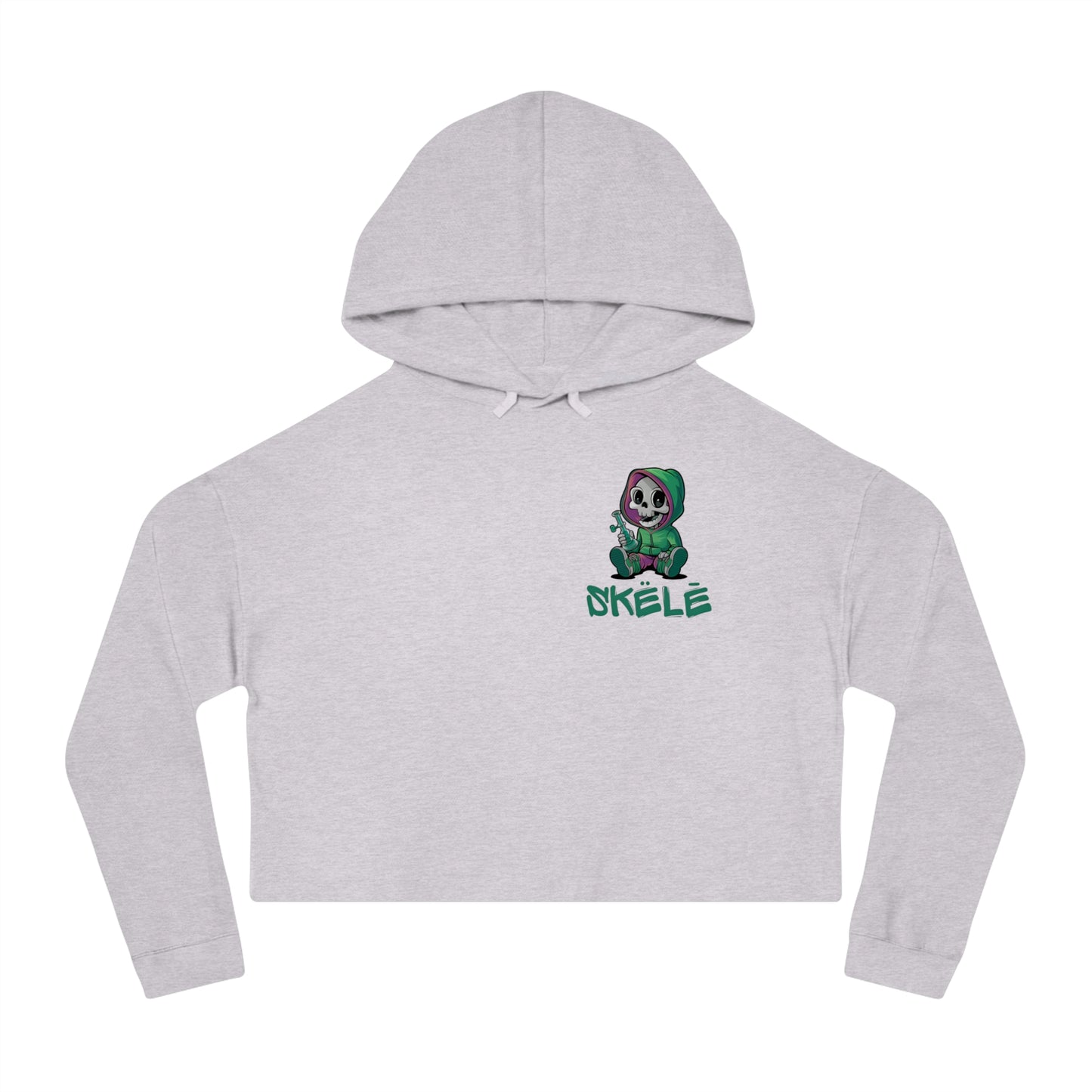 SKëLē Cropped Wax Bong Hoodie