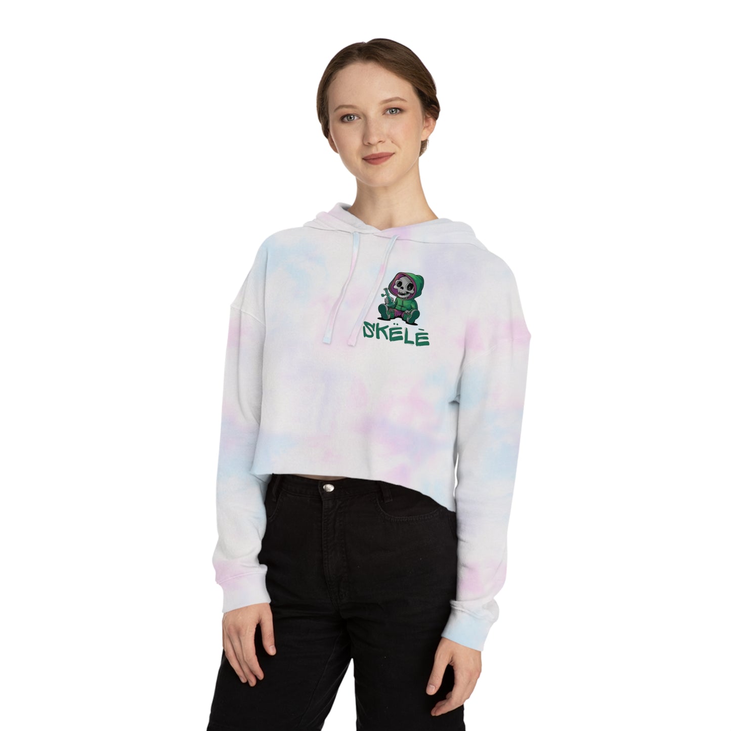 SKëLē Cropped Wax Bong Hoodie