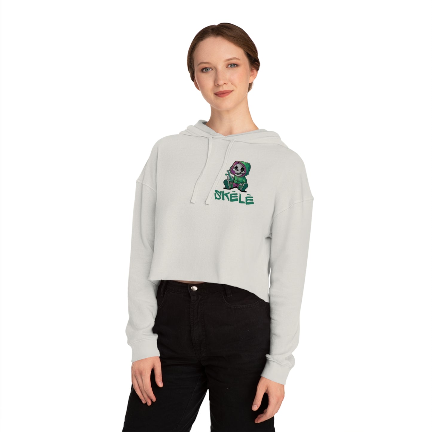 SKëLē Cropped Wax Bong Hoodie
