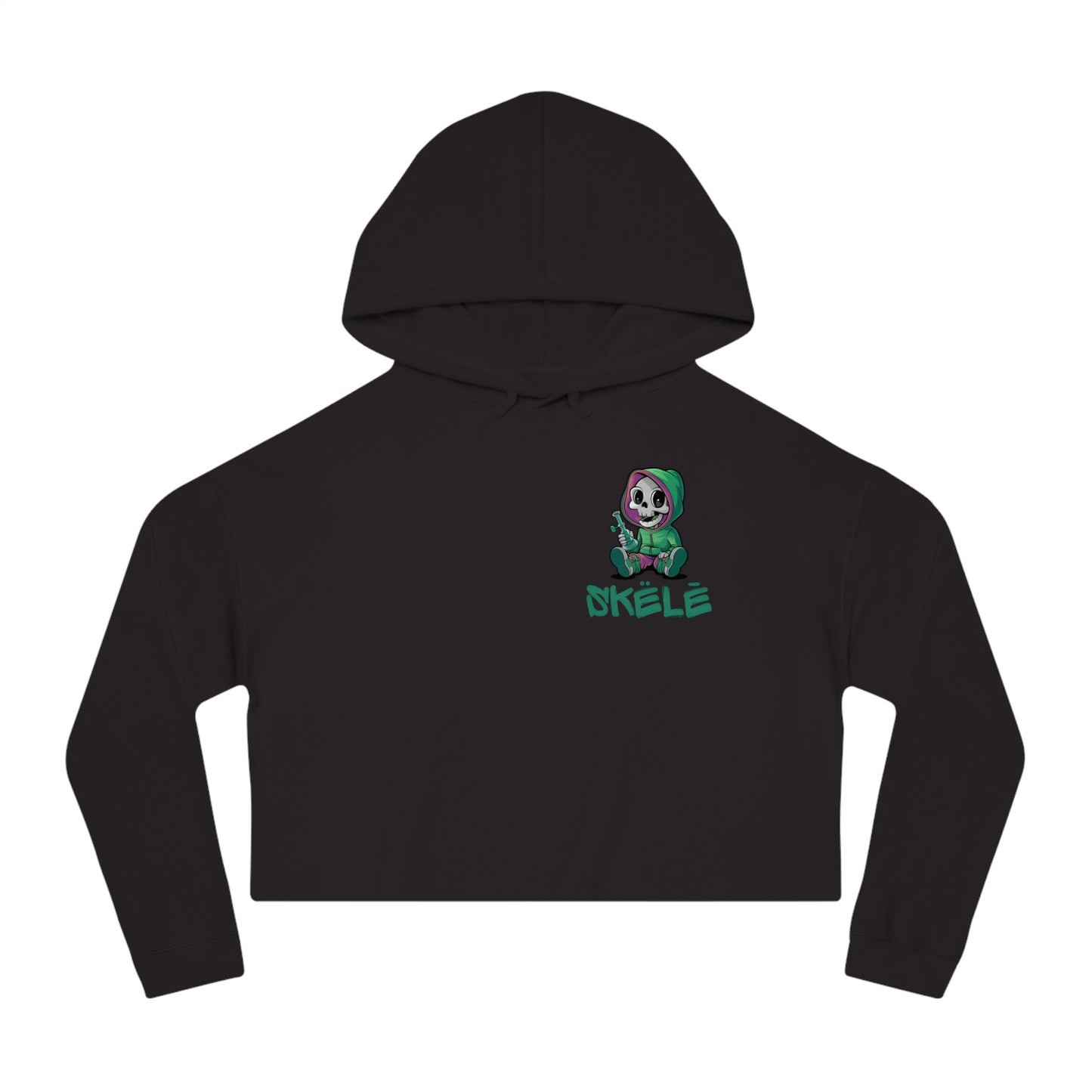 SKëLē Cropped Wax Bong Hoodie