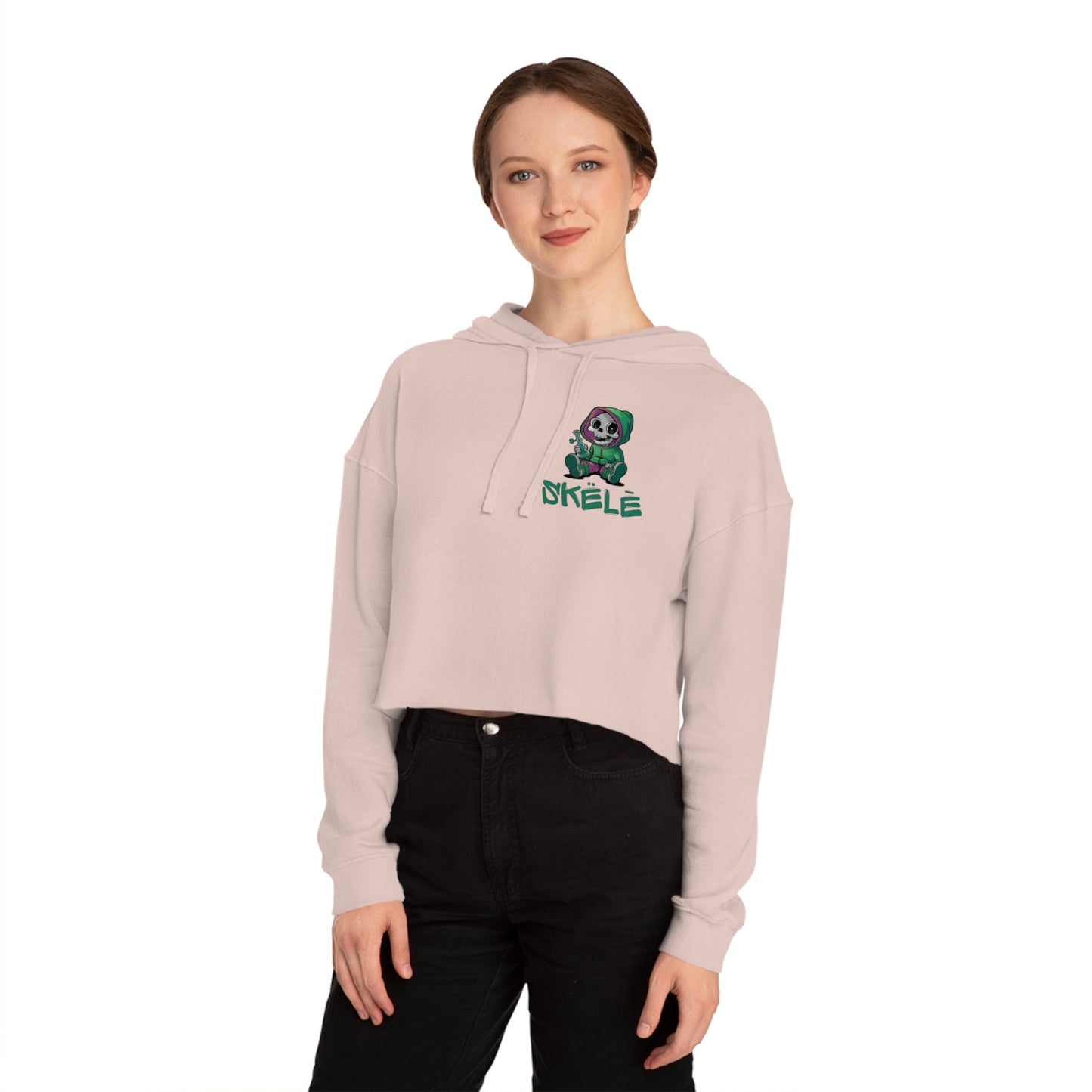 SKëLē Cropped Wax Bong Hoodie