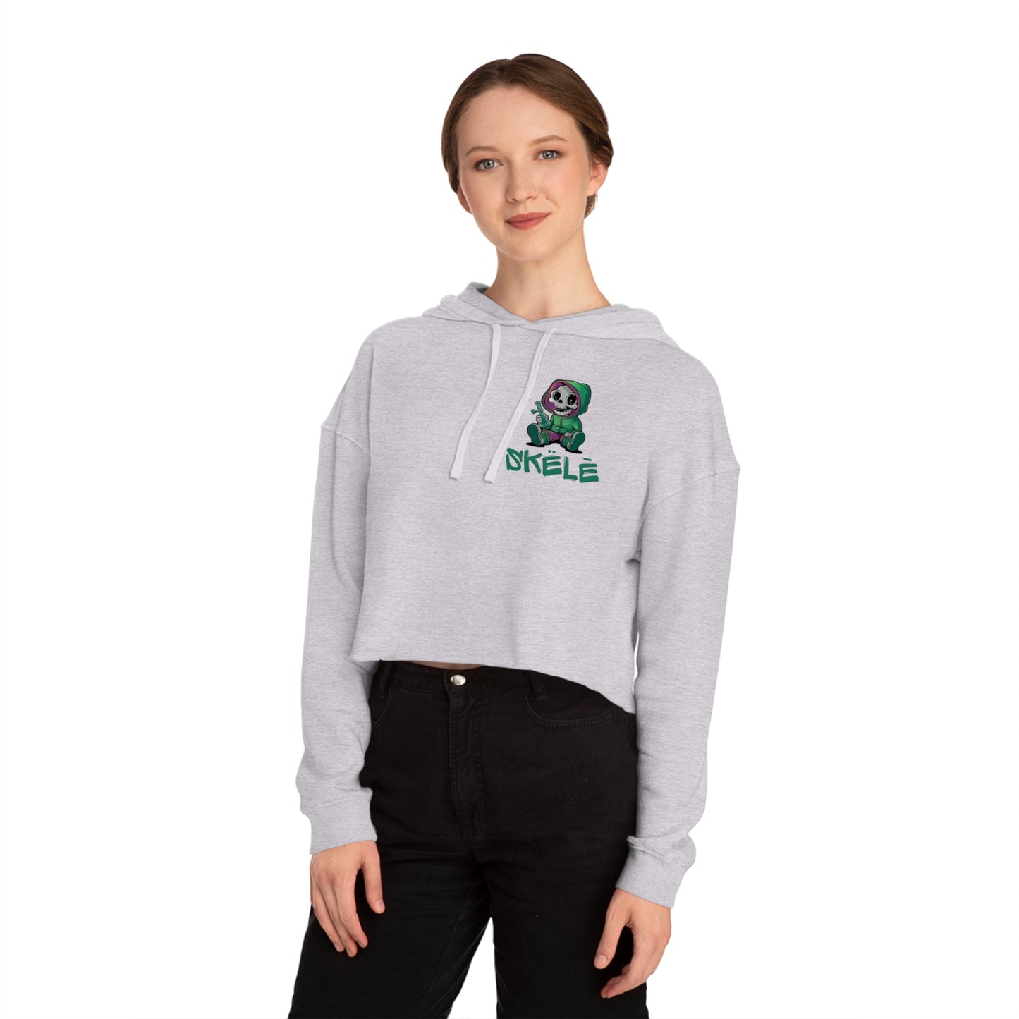 SKëLē Cropped Wax Bong Hoodie