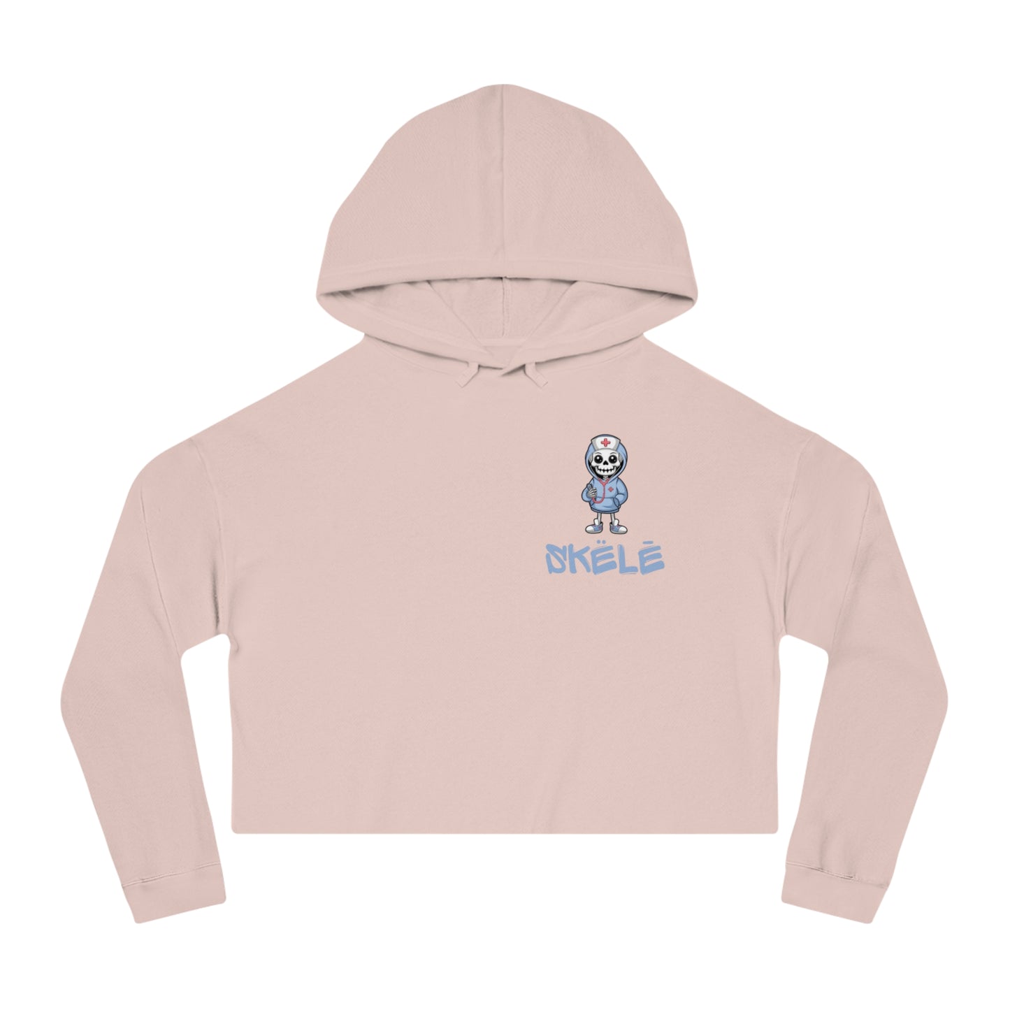 SKëLē Cropped Nurse Hoodie