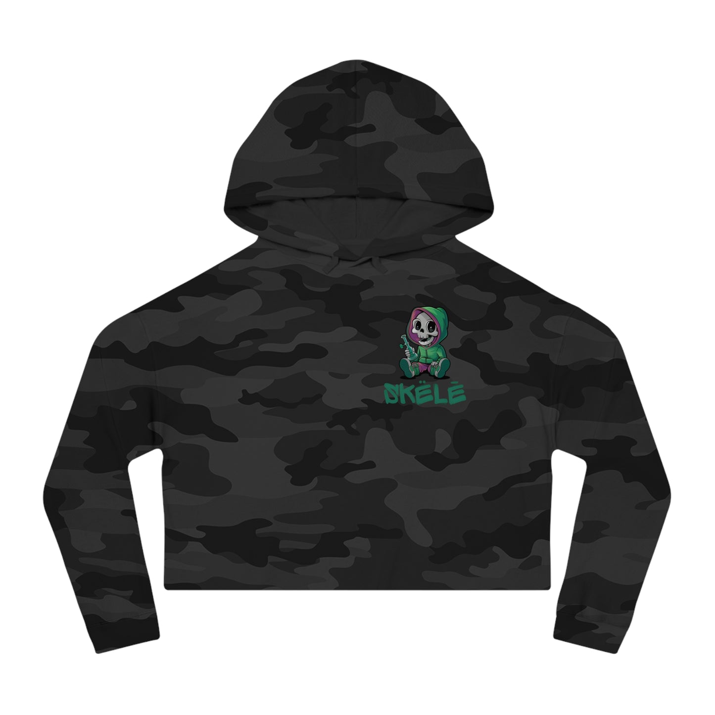 SKëLē Cropped Wax Bong Hoodie