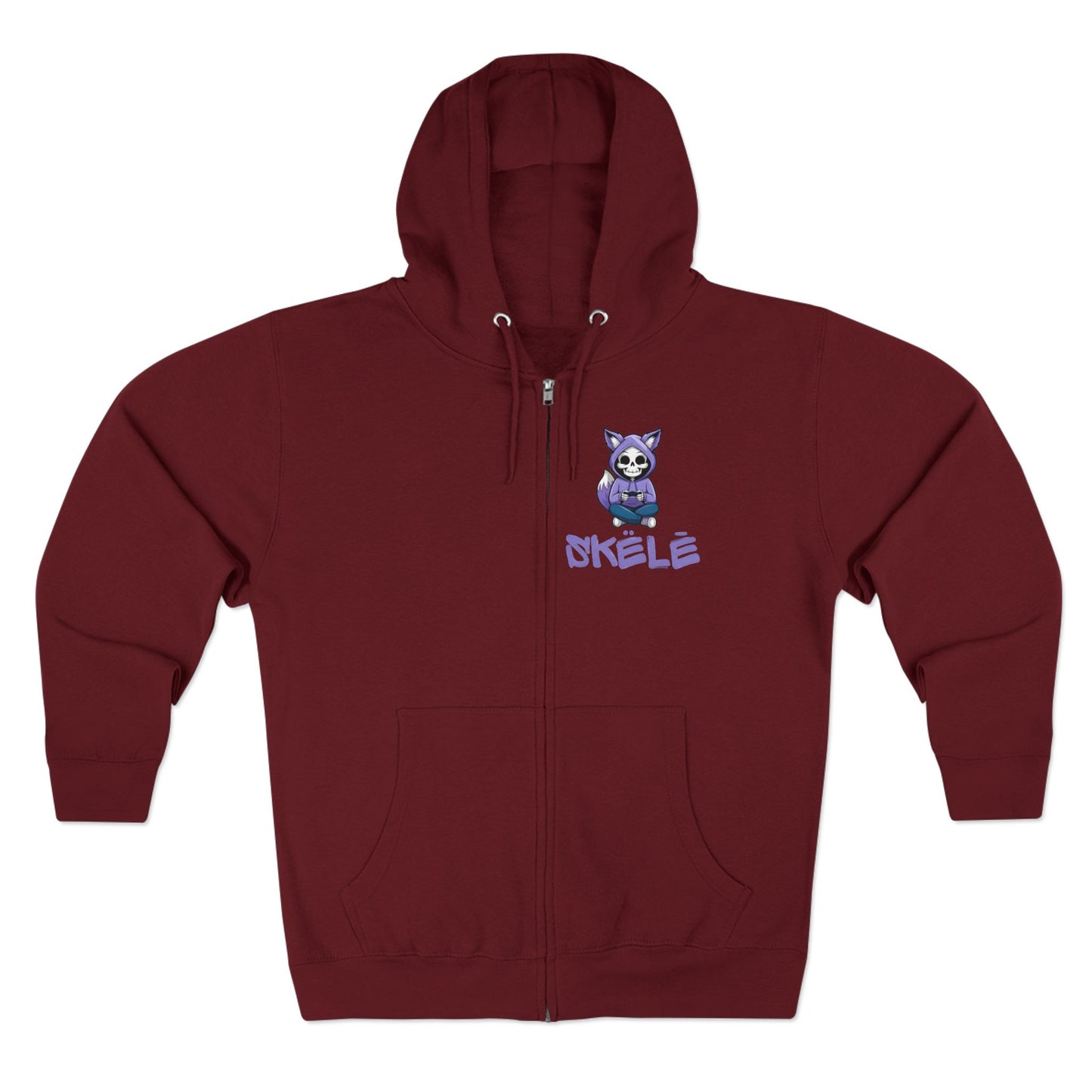 SKëLē Unisex Zip-Up Gamer Hoodie