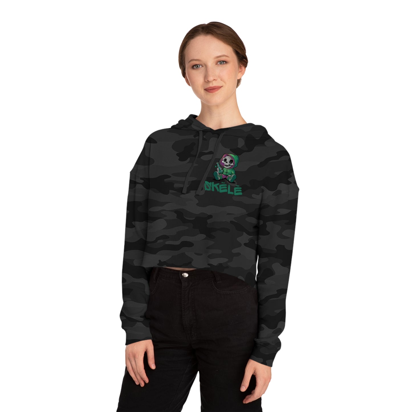 SKëLē Cropped Wax Bong Hoodie