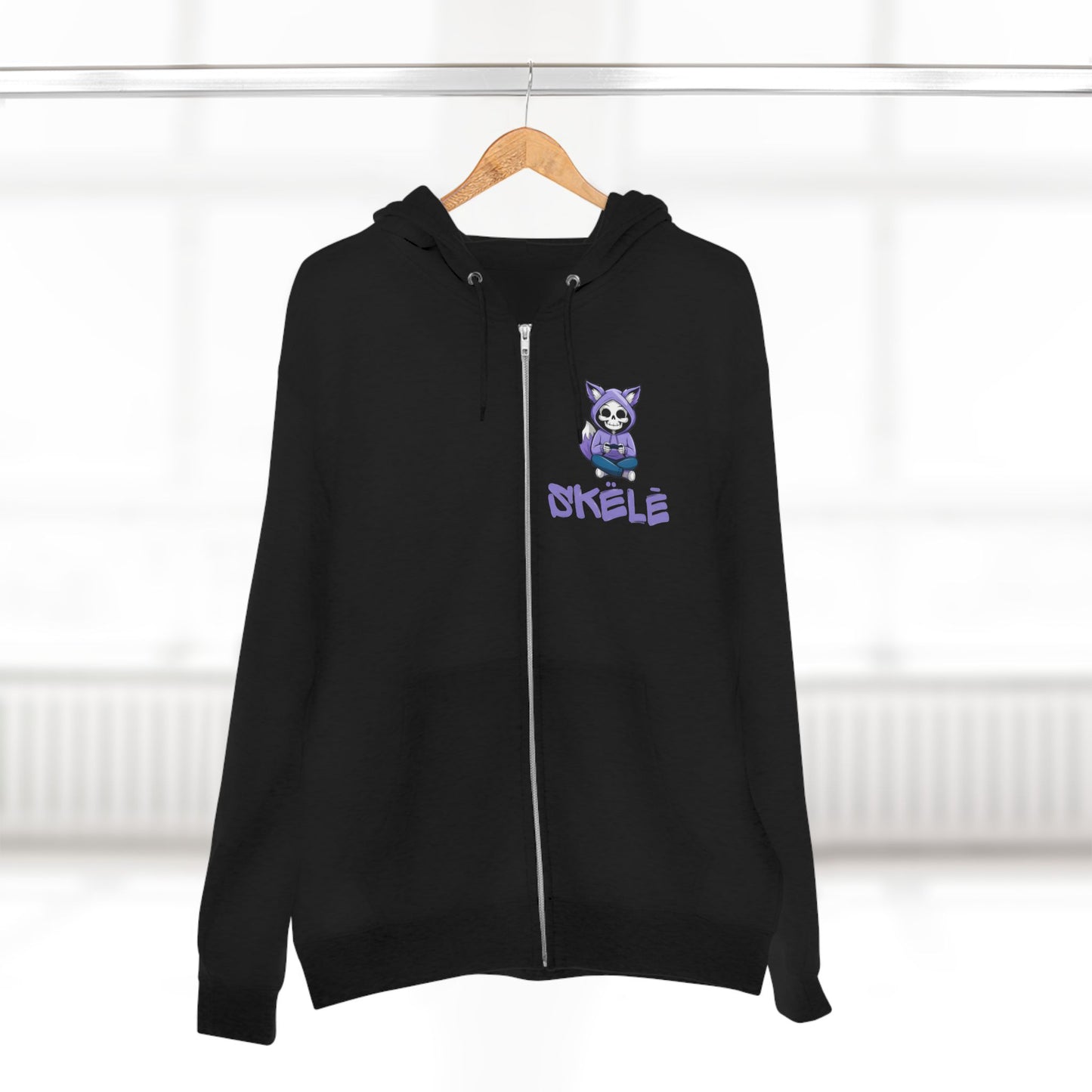 SKëLē Unisex Zip-Up Gamer Hoodie