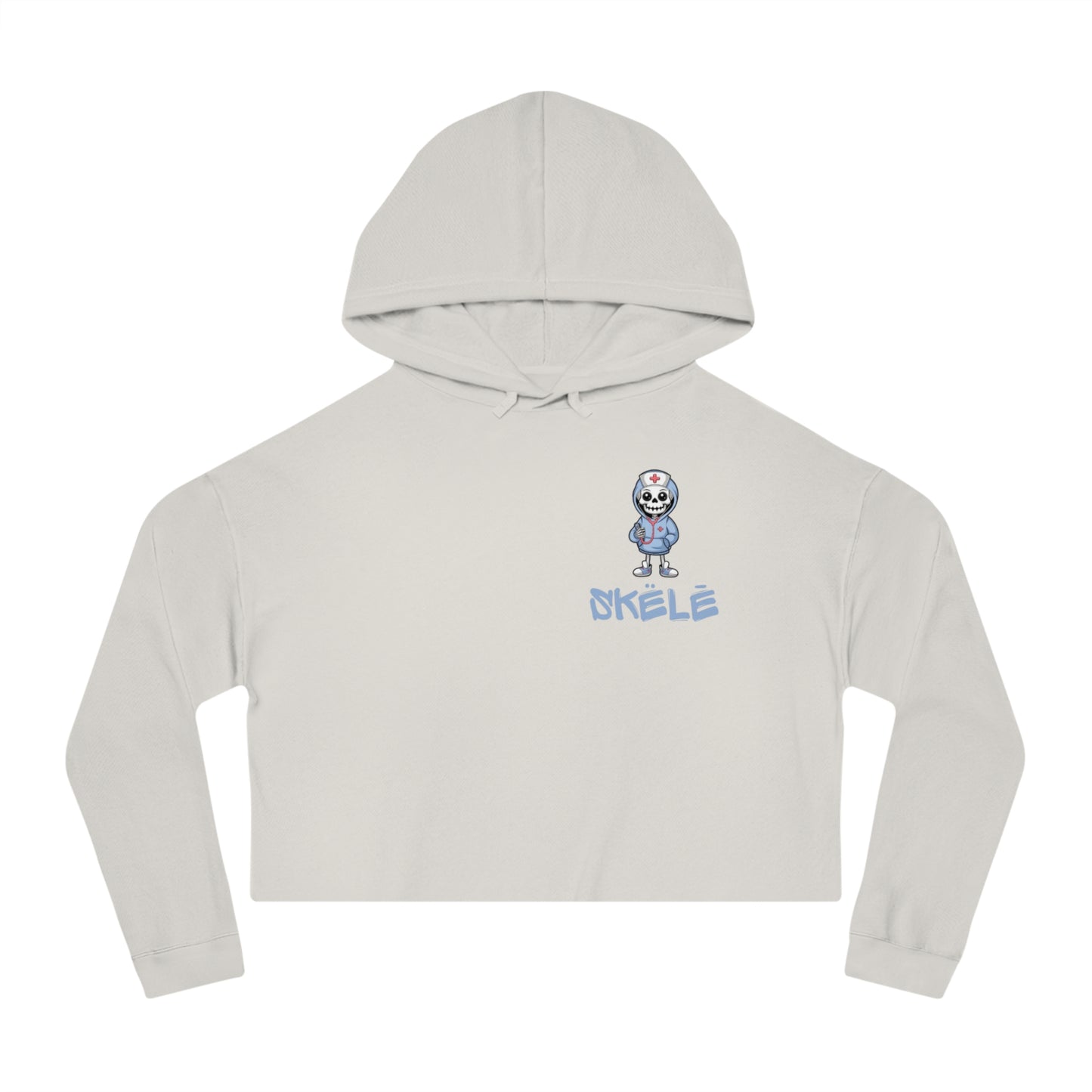 SKëLē Cropped Nurse Hoodie