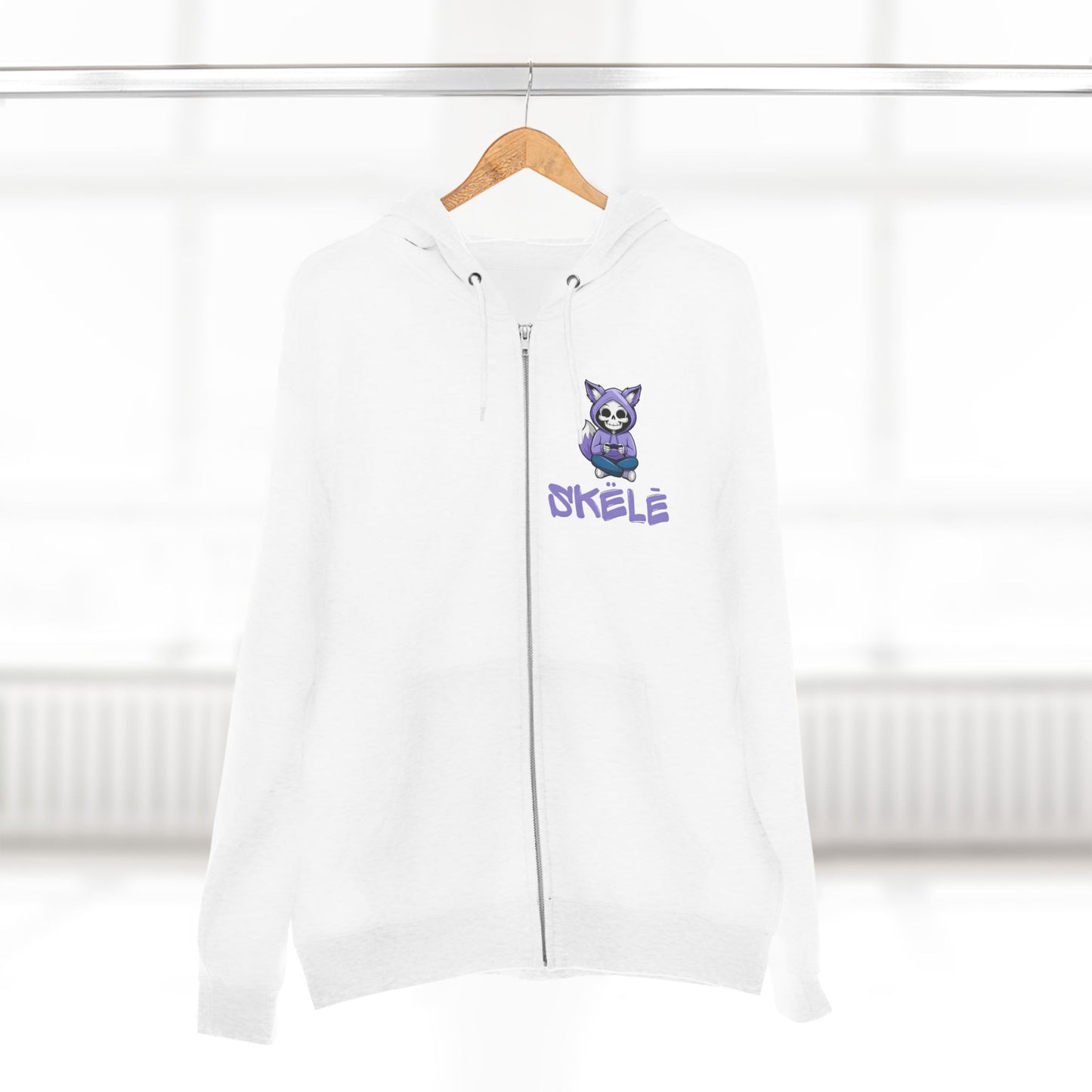 SKëLē Unisex Zip-Up Gamer Hoodie