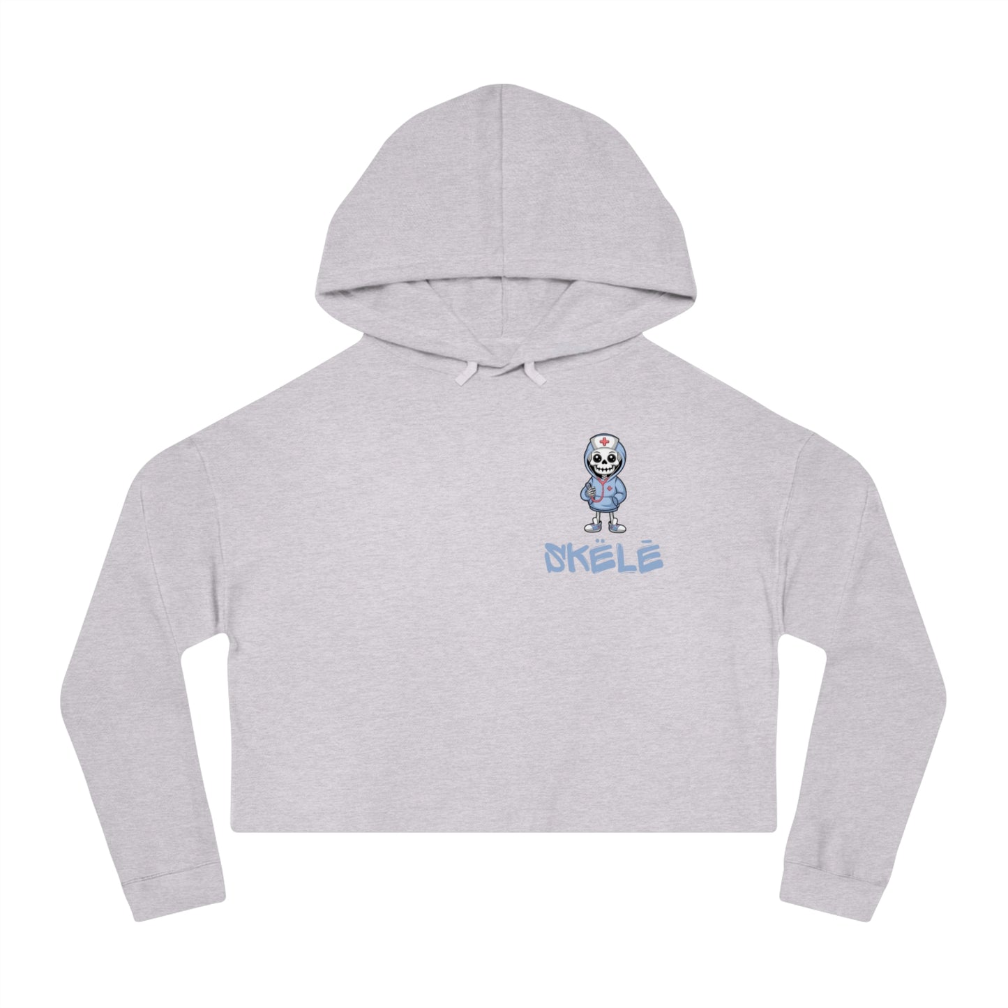SKëLē Cropped Nurse Hoodie