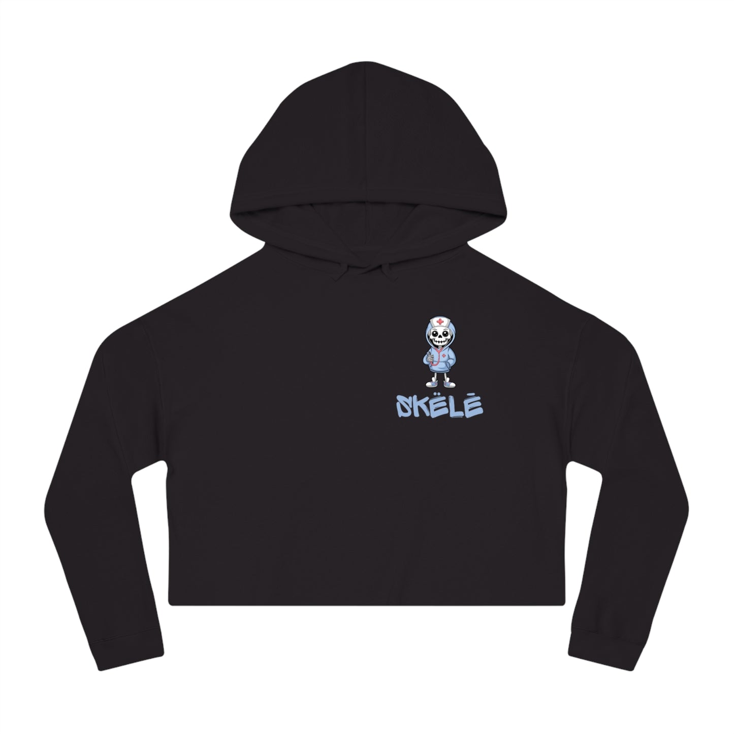SKëLē Cropped Nurse Hoodie