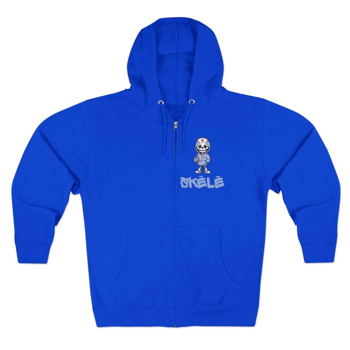 SKëLē Unisex Zip-Up Nurse Hoodie