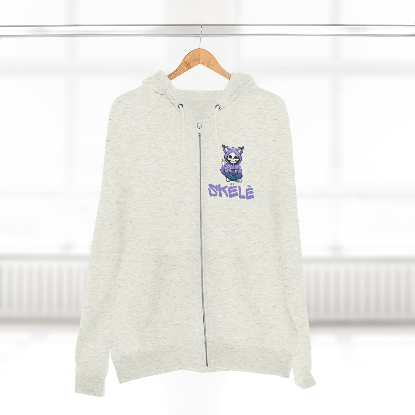SKëLē Unisex Zip-Up Gamer Hoodie