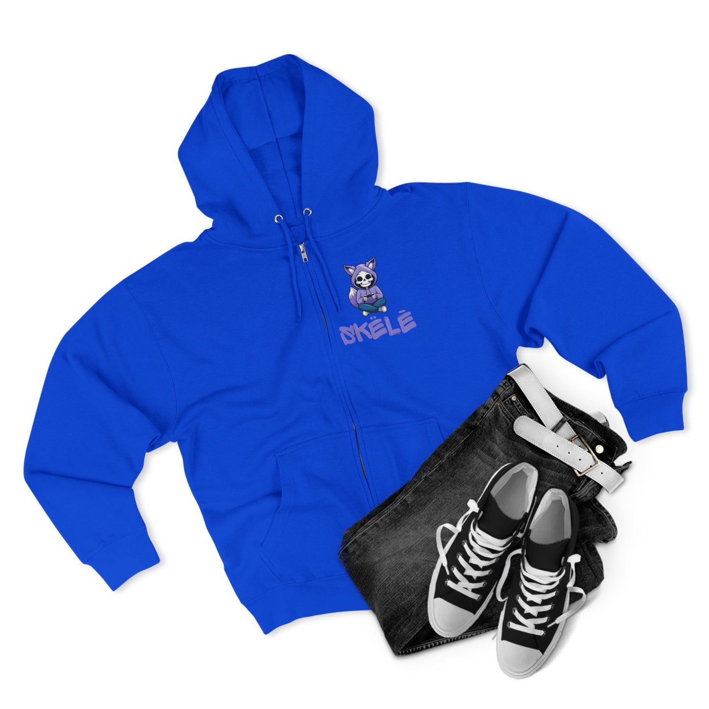 SKëLē Unisex Zip-Up Gamer Hoodie
