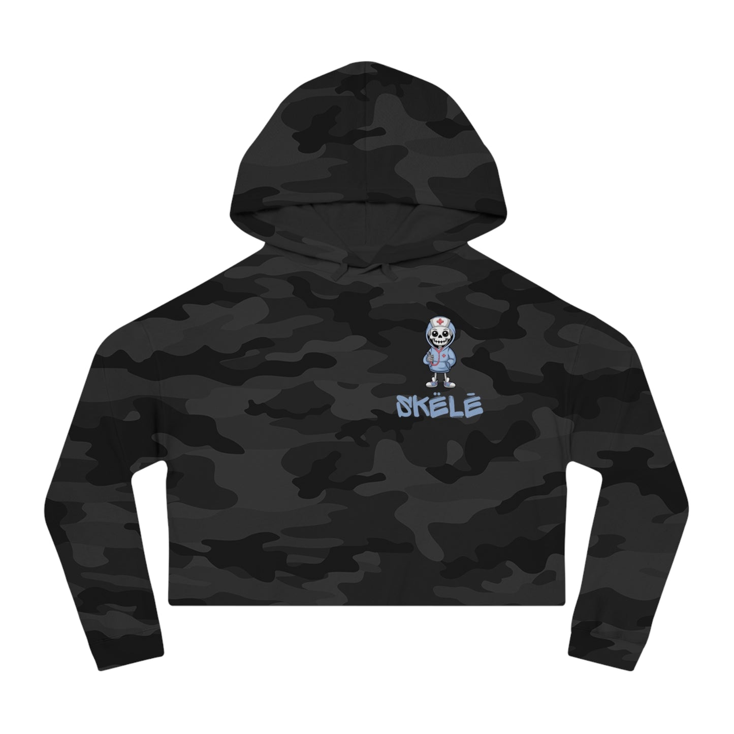 SKëLē Cropped Nurse Hoodie