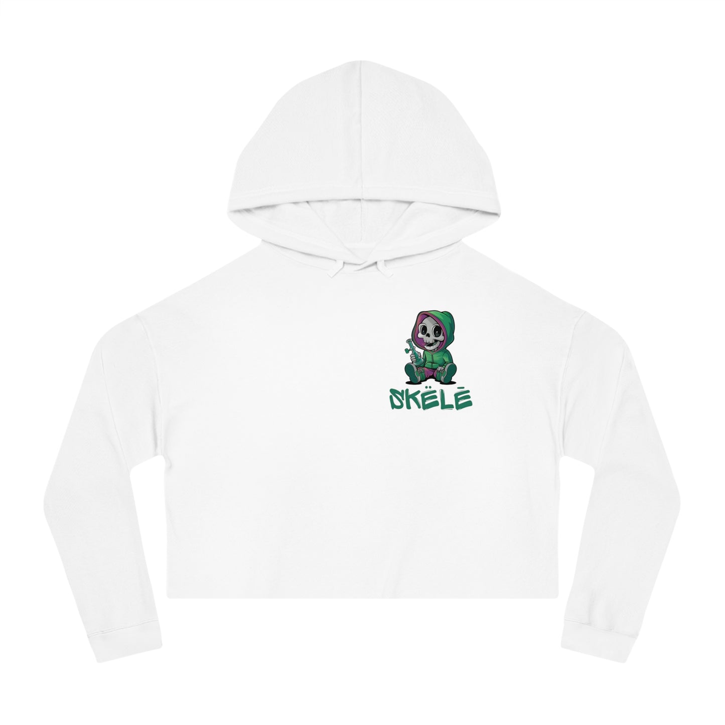 SKëLē Cropped Wax Bong Hoodie
