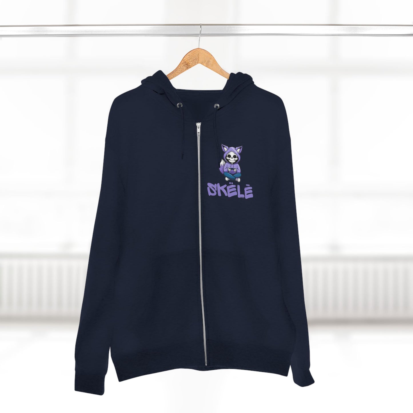SKëLē Unisex Zip-Up Gamer Hoodie