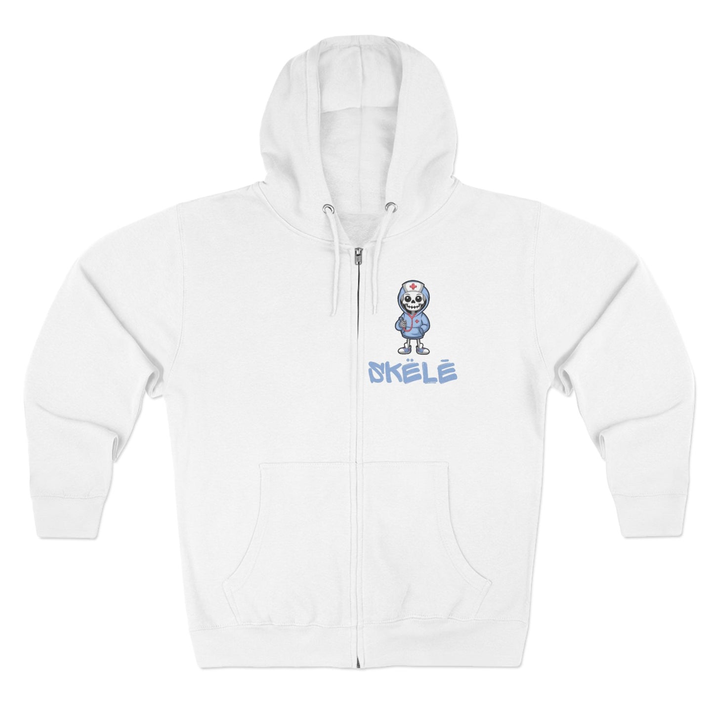 SKëLē Unisex Zip-Up Nurse Hoodie