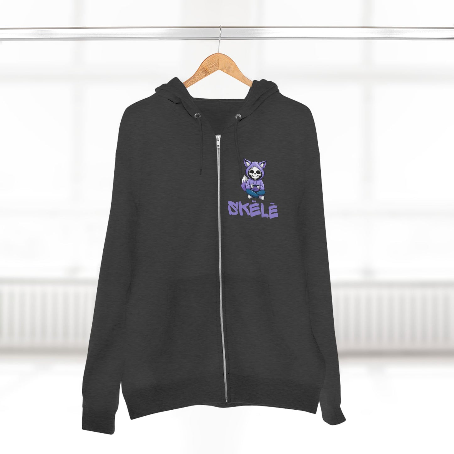 SKëLē Unisex Zip-Up Gamer Hoodie