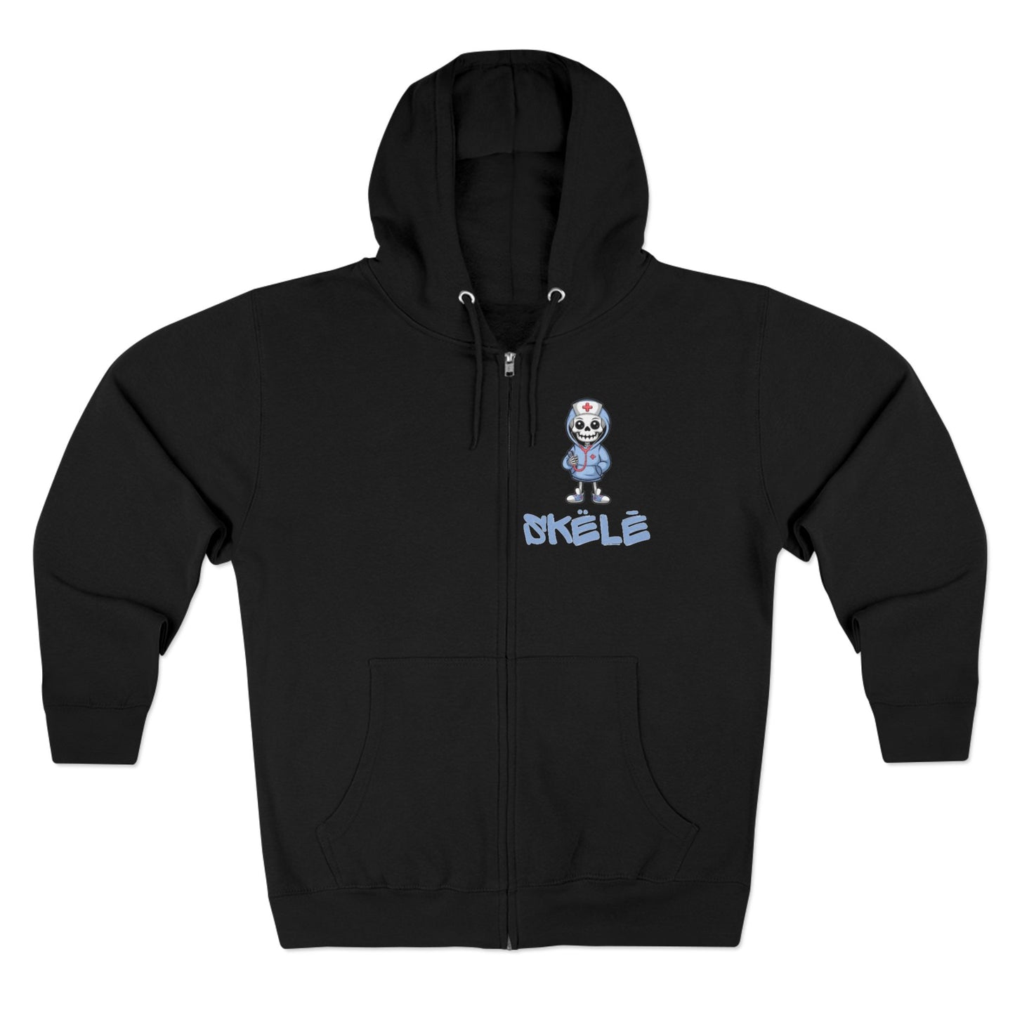 SKëLē Unisex Zip-Up Nurse Hoodie