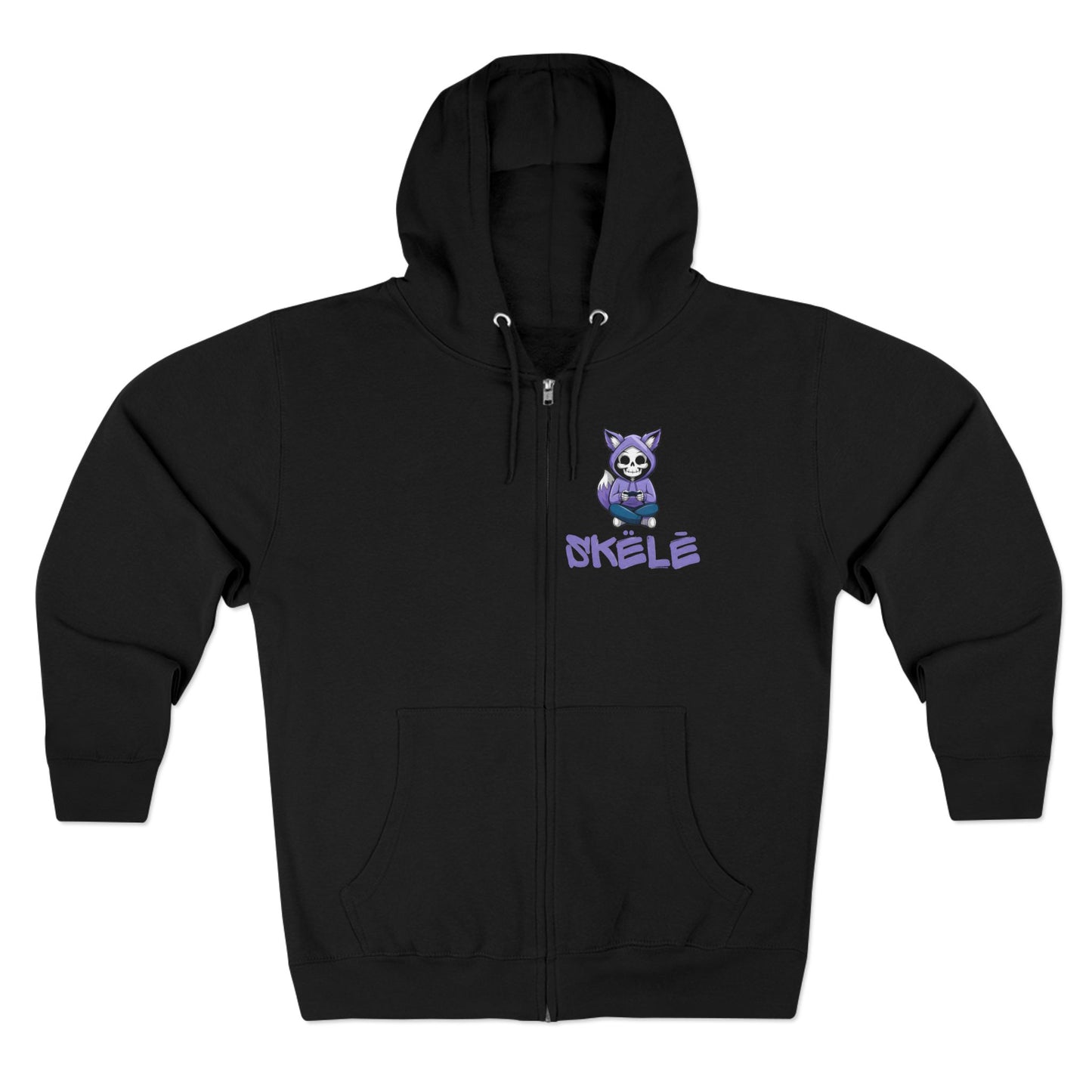 SKëLē Unisex Zip-Up Gamer Hoodie