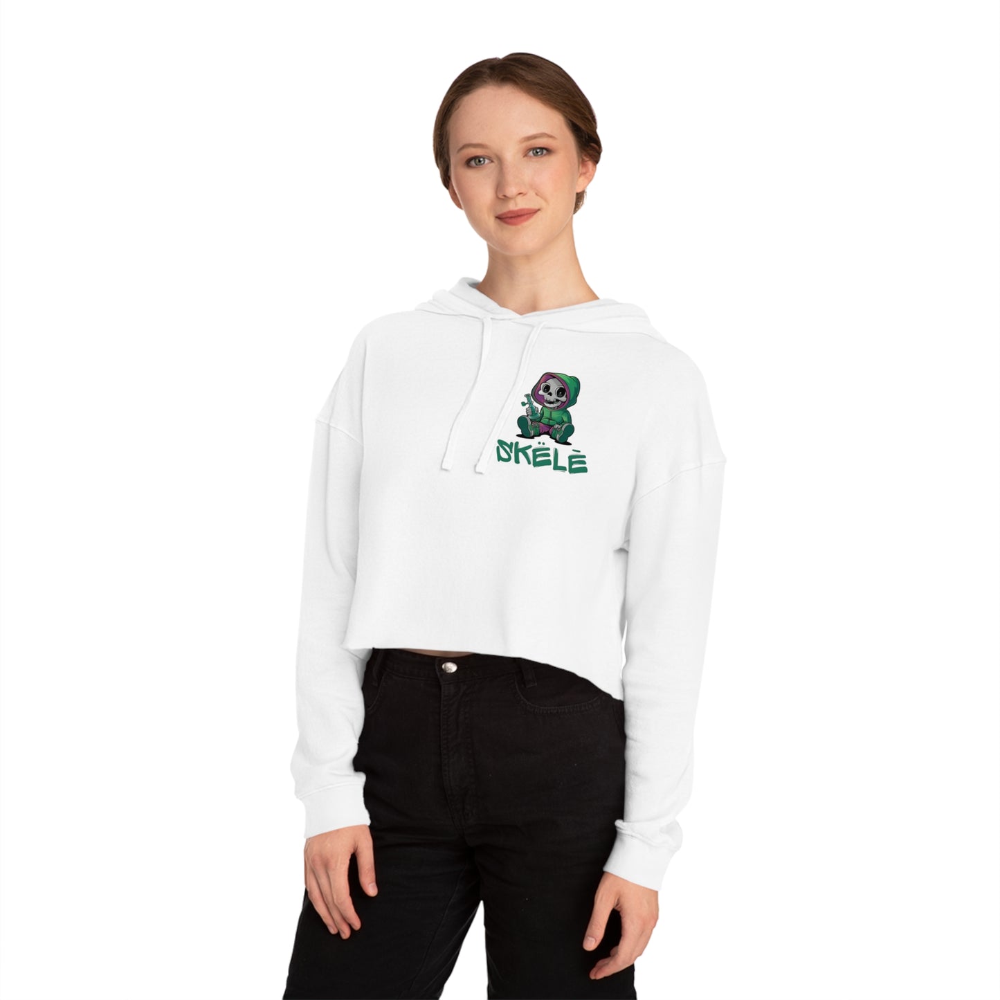 SKëLē Cropped Wax Bong Hoodie